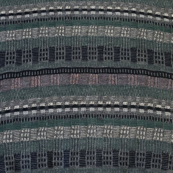 Men's VTG Jantzen Geometric Knit Sweater SZ LARGE Multicolor Grandpa Retro - Picture 3 of 12